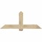 Ekena Millwork Eugene Rough Sawn Timber Gable Bracket, Douglas Fir, 60"W x 25"H x 2"D x 6"F, 10/12 Pitch GBW060X25X0206EUG00RDF - alternate 1